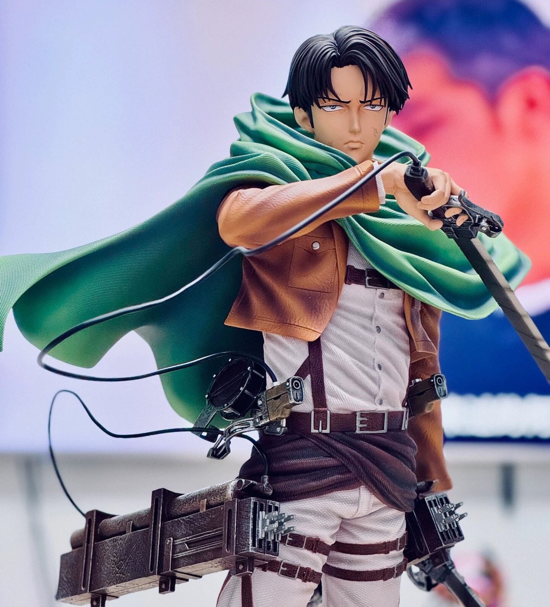 LX Studio Levi Ackerman Resin Attack on Titan Figurine 62cm 1/3 | eBay
