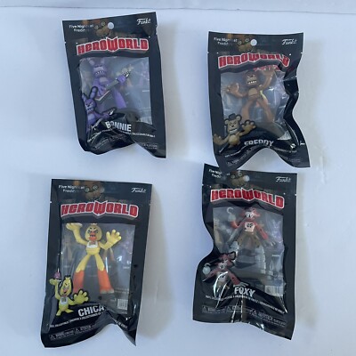 Funko FNAF Five Nights at Freddys Scott Cawthon Vinyl Figure Toy Lot Of 4