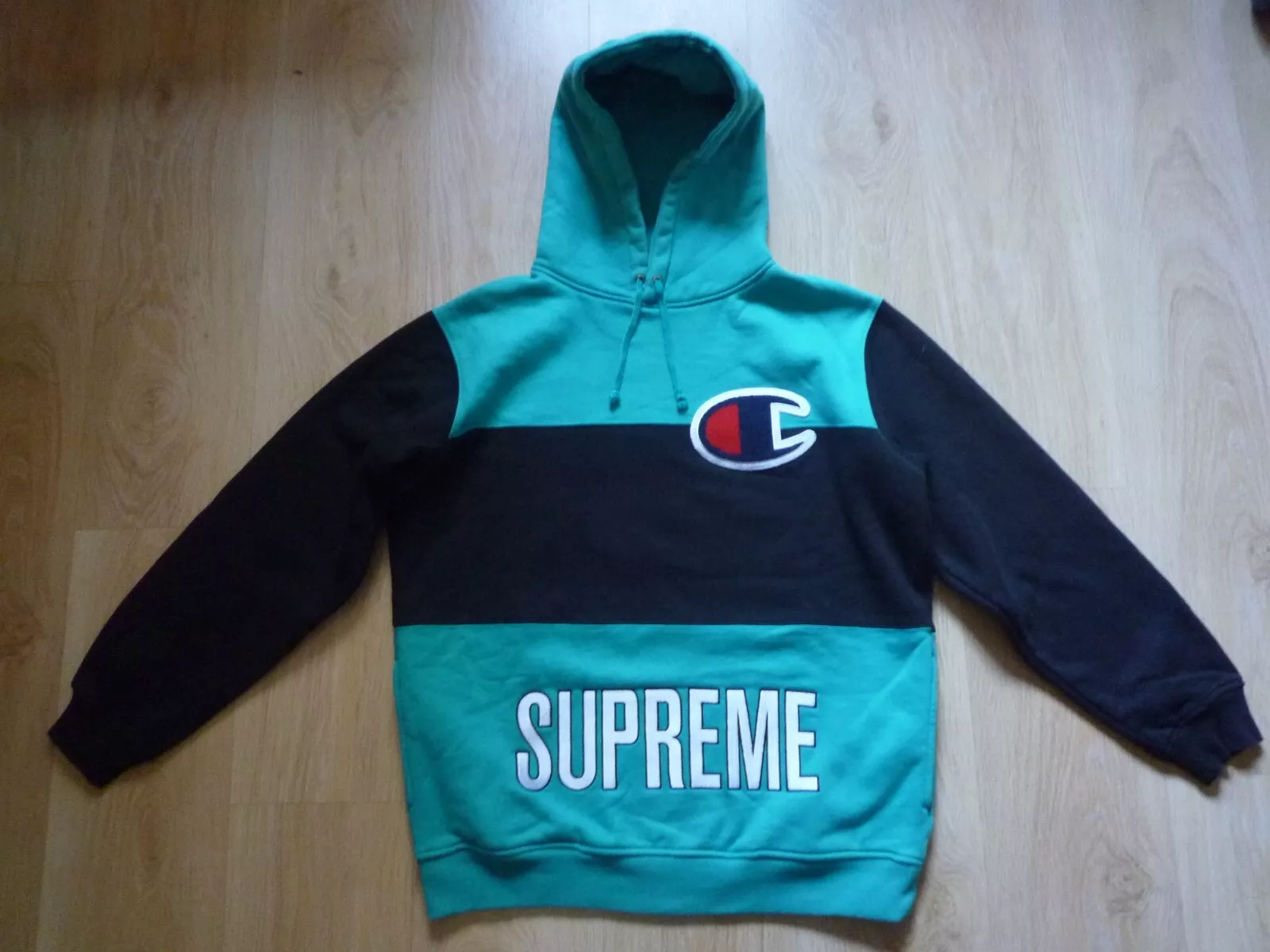 Sweat à capuche Champion Supreme noir Tale taille L