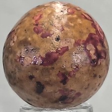 Large Vintage Clay Marble .72 Inches Near-Mint Condition Condition