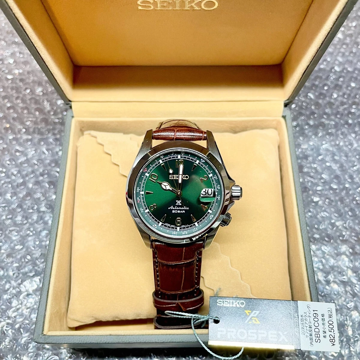Seiko Prospex Alpinist SBDC091 Automatic Power Reserve Made in