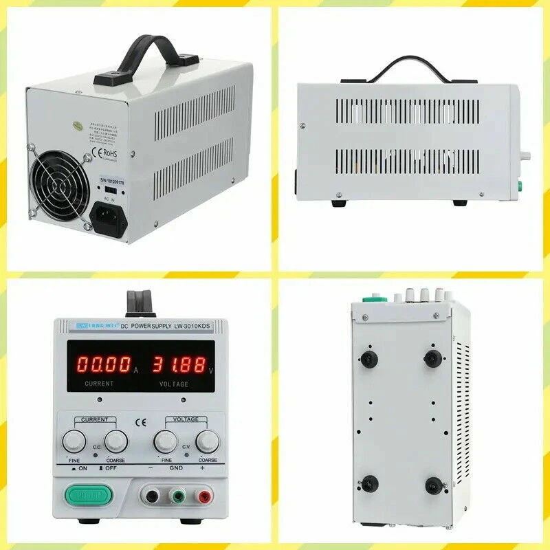 Precision Variable Adjustable Digital Regulated DC Power Supply Dual - Image 4 of 4