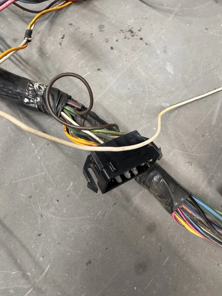 1968-1972 Pontiac GTO Dash Main Fuse Box Wiring Harness 4 Speed Tempest Lemans - Image 2 of 4