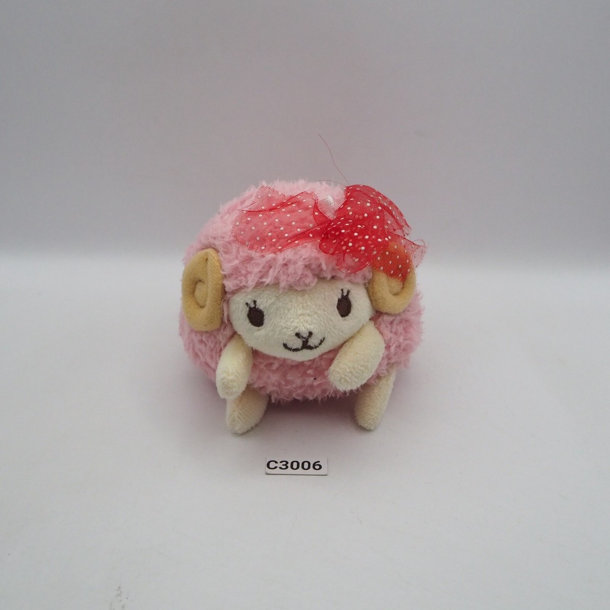 Hitsuji no Wooly Sheep C3006 Amuse Pink Mascot 3.5