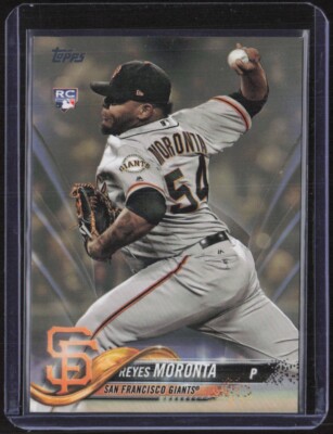 2018 Topps #519 Reyes Moronta Gold Rookie #/2018