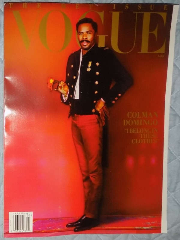 COLEMAN DOMINGO - "I BELONG IN THESE CLOTHES" - VOGUE MAGAZINE