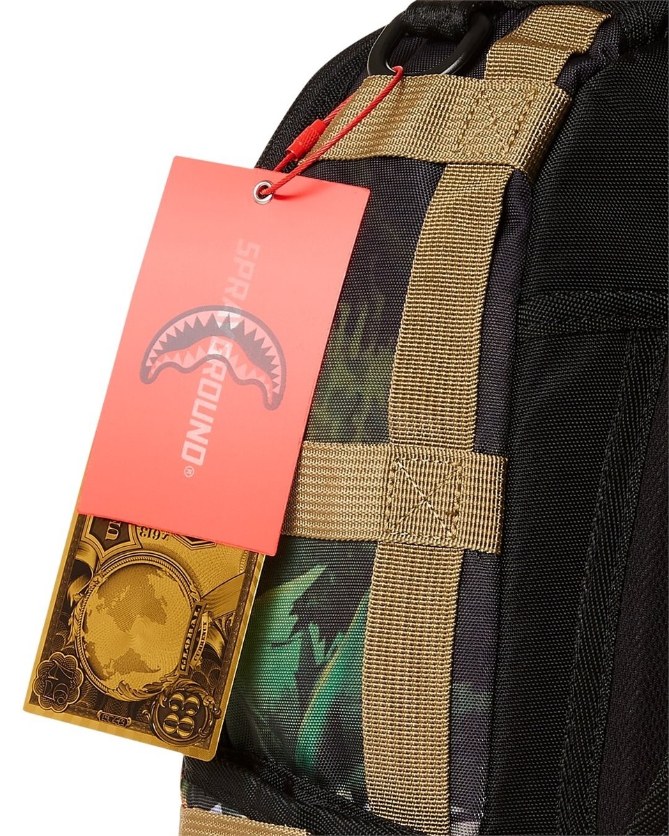 Sprayground Treasure Hunt Backpack Money Books Bag Laptop School