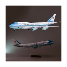 1/150 Scale Diecast Airplane US Airlines Boeing 747 Air Force Planes Model 18...