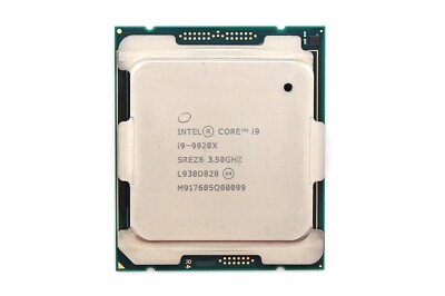DEFECTIVE Intel Core i99920X 350GHz 12Core 1925MB LGA 2066 Processor PN  G3D