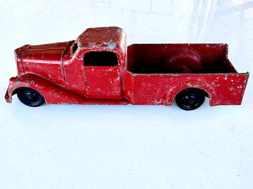 Vintage Metal Masters Co. Diecast metal toy truck 7" Made in USA -original paint