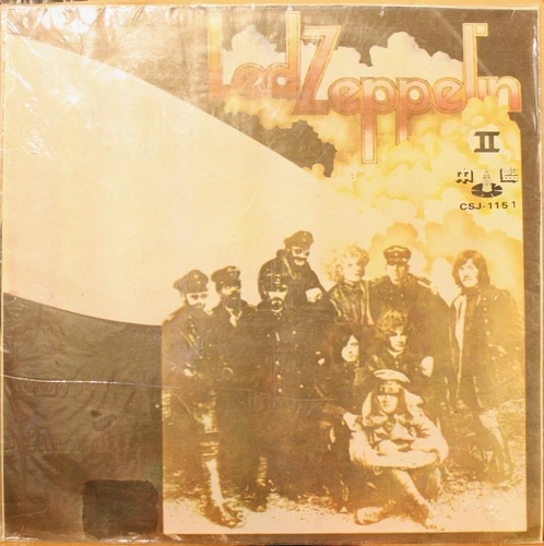 LED ZEPPELIN **II** Rock LP TAIWAN VERSION on CSJ-1151