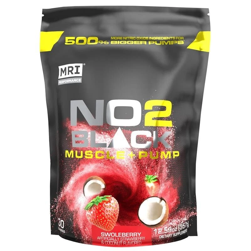 NO2 BLACK® MUSCLE + PUMP NITRIC OXIDE (30 SERVINGS) - Image 3 of 4