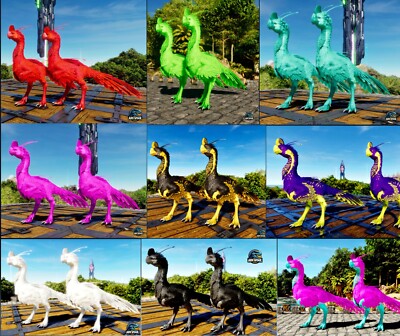  ARK Survival Ascended Gigantoraptor TOP STATS Colors PVE PS5/XBOX/PC