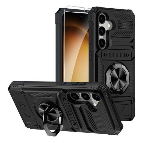 Custodia robusta portafoglio resistente per Samsung Galaxy S24 A25 A15 A35 A14 5G - Foto 19 di 61