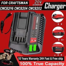 CMCB104 V20 Battery Fast Charger for Craftsman Li-ion 20v CMCB202 CMCB204 tool