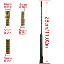 28cm Autoantenne Stab Antenne Dach KFZ Auto Universal Für Opel Astra F H Corsa B