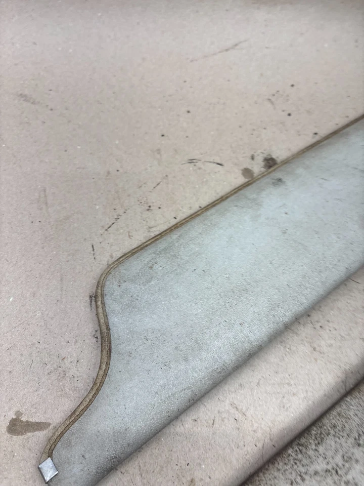 Camión Ford 1967 68 69 70 71 72 F100 F250 F350 usado par de parasoles ¡blanco! Foto 4 de 4