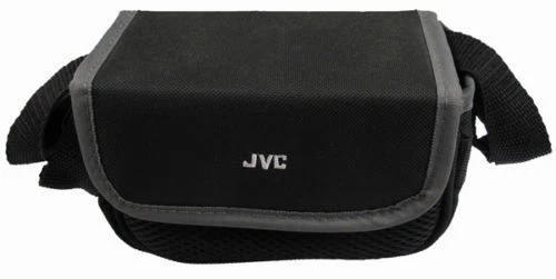 JVC Camcorder Camera Bag Padded Pouch Soft Case Black w/Shoulder Strap 6"x3"x3" - Image 4 of 4