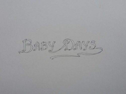 BABY DAYS von AMY NEALLY 1906 UNBENUTZT UNSER BABY GESCHICHTSBUCH ILLUSTRIERT - Bild 7 von 9