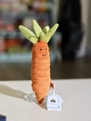 Jellycat Vivacious Vegetable Carrot New With Taga