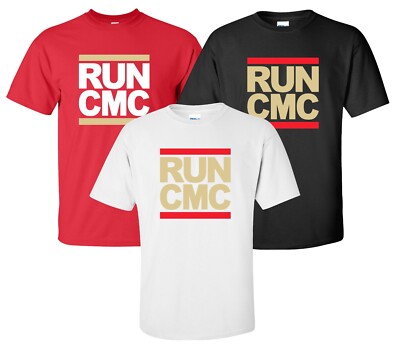 RUN CMC T-Shirt Available in Sizes S-4XL, 3 Colors custom sports fan gift jersey