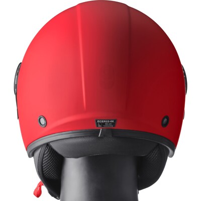 Motorcycle Helmet XS - GMS Gelato Amarena - Jet Helmet With Sun