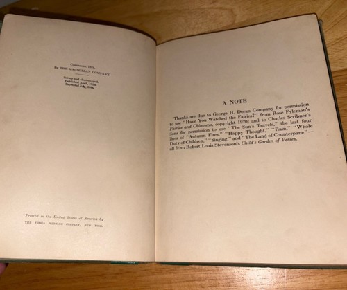 The Language Garden Hardcover Book By Howard-Hawthorne-Howard 1920s Green Cloth - Picture 9 of 13
