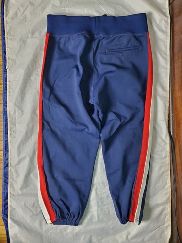 Vintage Betlin Made in USA Youth Baseball Pants Size XL Red White Blue