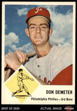 1963 Fleer #53 Don Demeter Phillies 7.5 - NM+