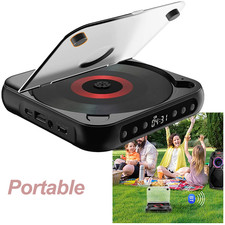 NEW Portable CD Player Personal CD Players with Bluetooth for Home Rechargeable