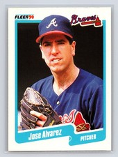 1990 Fleer - Jose Alvarez #574