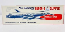 Strombecker Pan American Douglas Super-6 Clipper Wood Model Kit C-48-179 New