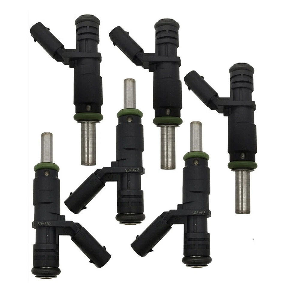 6Pcs Fuel Injectors A2720780249 For 2006 2007 Mercedes-Benz C280 3.0L V6 - Изображение 2 из 4
