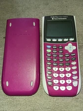 Texas Instruments TI-84 Plus Silver Edition Plum Purple - Excellent