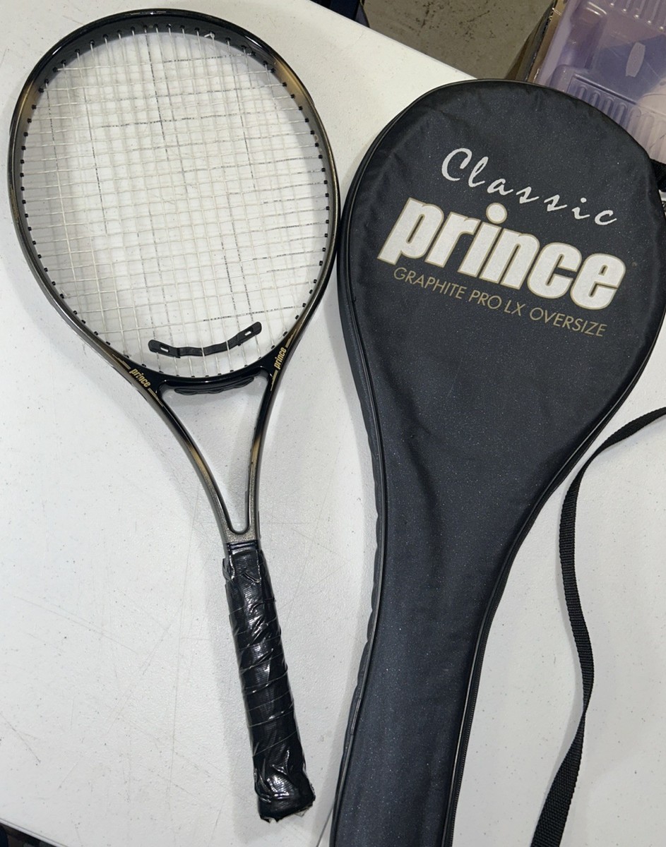Rare Vintage Prince Graphite Pro LX Oversize Tennis Racquet 4 3/8