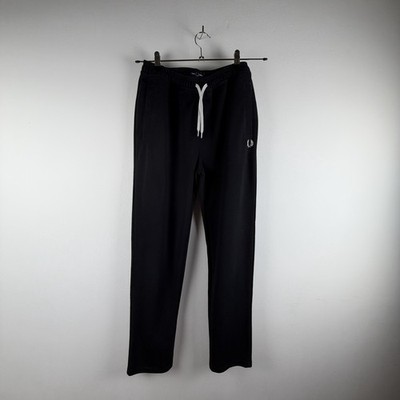 Fred Perry Hose Jogginghose Freizeit Schwarz S