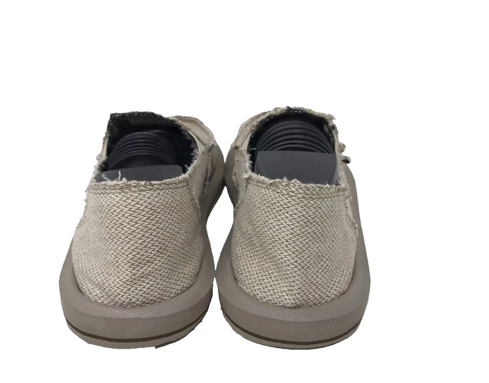 Туфли прогулочные женские Sanuk Donna комфортные без шнуровки натуральные размер: 9 121A - Изображение 4 из 4