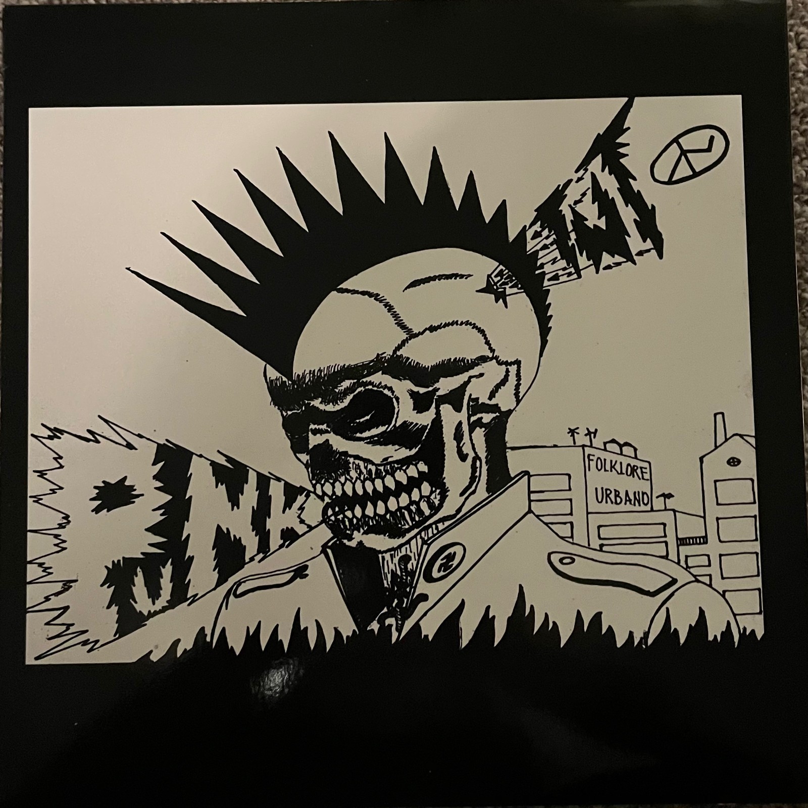 TNT Mexican Punk Rare 1987 Folklore Urbano KBD LP Vinyl RE