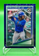 2025 Donruss Optic Baseball Kevin Alcantara Rated Prospect Blue Velocity