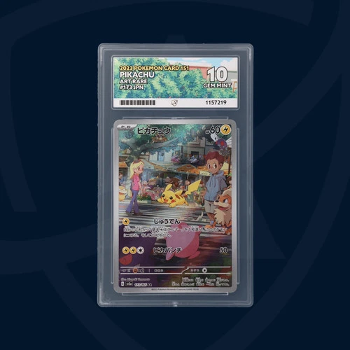 Pikachu - 173/165 - 2023 Pokemon Card 151 - Japanese - ACE GEM MINT 10