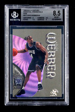 1998 Skybox Chris Webber EX Century Credentials Now /40 #40 BGS 8.5 POP 1