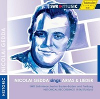 Audio Cd - Nicolai Gedda: Sings Arias & Lieder - Swrmusic -D- Neu