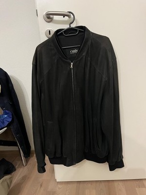 Christ Lederjacke Herren schwarz L / XL C3 imprägniert 
