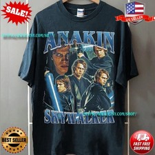Anakin Skywalker Bootleg Shirt, Anakin Skywalker Retro 90s Movie T-Shirt S-5XL