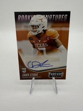 2021 Panini Chronicles Threads Draft Picks Caden Sterns Rookie Signatures Auto 