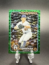 2024 Topps Update - Emmet Sheehan #US141 Green Foil /499 LA Dodgers Rookie Card