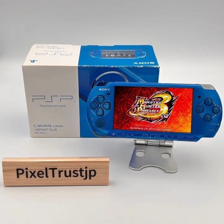 Sony PSP NTSC-J Blue Video Game Consoles for sale | eBay