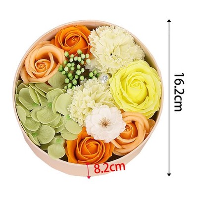 Duftende Rosenblüten Badeseife, Rosenseife in Geschenkbox, Geschenk zum