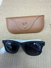 RAY-BAN - META WAYFARER Gen 2 RW4012 SHINY Black Frame SIZE 53- NEW OPEN BOX