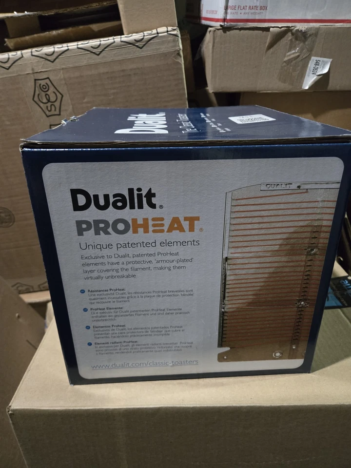 Tostadora Dualit Classic 2 Rebanadas NewGen Acero Inoxidable, Blanca - Construida a Mano 27153 Foto 4 de 4